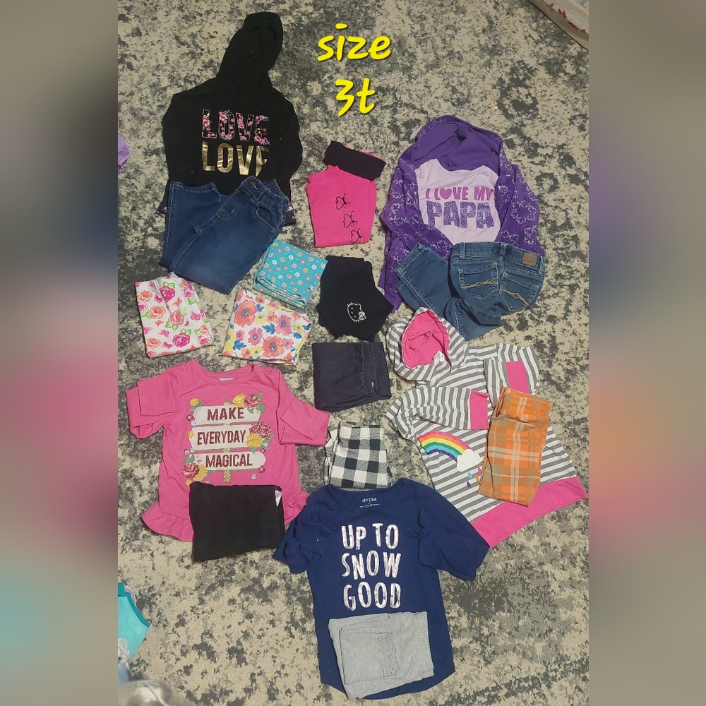 Girls 3t winter lot
